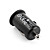  1000mA Mini USB Car Charging Adapter for iPhone 4 Black (5V-1A)