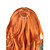  Capless Long High Quality Synthetic Orange Curly Hair Wig
