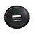  Car Charger + USB Data Cable for iPhone 4/3GS/iPad/iPod Black+White