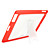  haute qualité étui élégant et béquille arrière pour iPad 2 (rouge)