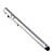  3-in-1 Touchpad Stift + LED Taschenlampe + Laser-Pointer für iPhone und iPad (silber)
