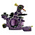  een laag koolstofgehalte staal tatoeage machine shader met 10 wrap coils