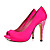  Satin Upper Stiletto Heel Pumps With Rhinestone