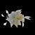  Beautiful Fascinator With Feather Weddding/ Partying/ Honeymoon Headdress Flower
