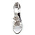  Obermaterial Satin High Heels Riemchensandalen Hochzeit Brautschuhe (0796-9200)