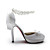  Satin Upper High Heel Closed-toes With Bowknot Fashion Shoes