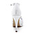  Elegant Satin Upper Stiletto Heel Peep Toe With Rhinestone Wedding Shoes