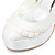  Top Quality Satin Upper High Heel Closed-toes With Lace Wedding Shoes/ Bridal Shoes