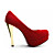  Suede Upper Closed-toes High Heel Fashion Shoes