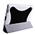  Etui en Cuir PU pour iPad 2, Activation Marche/Veille Automatique - Noir