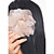  chiffon med rhinestone bryllup brude blomst / medaljon