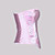  Brocade Strapless Front Busk Closure Corsets Special Occasion Shapewear
