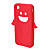  Angel Protective Silica Gel Case for iPhone4 - Red