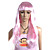  Capless Long Straight Fans Costume Party Festival Hair Wig