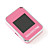  1.5" LCD Digital USB Photo Frame Keychain - Pink