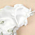  A-line Jewel Knee-length Satin Yarn With Flower/ Beading Flower Girl Dress