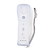  Remote e Nunchuk controller + custodia Wii / Wii U (bianco)