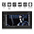  6,2 pulgadas de pantalla digital de 2 DIN coche reproductor de DVD compatible con GPS bluetooth ipod tv pip volante de control