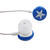  écouteurs stéréo étoile dans l'oreille pour mp3/mp4 (bleu)