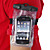  de agua a prueba de agua bolsa de deporte caso de los mecanismos 4/itouch/other iphone (negro)
