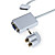  VGA Adapter with 2*RCA Audio to HDTV for iPad and iPhone