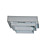  White Metal Wall Sconce Square Shaped