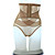  une taille devant en coton mémoires Busk shaper de fermeture usure quotidienne shapewear