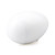  Egg Shape Metal Oil Lighter - White