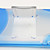  Protective Case & Stand for Samsung i9100 (Blue)