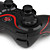  ultra fil de jeu de contrôleur double choc pour la ps3 (en rouge)
