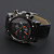  Relógio Esportivo PC Quartz com Bracelete de Pele PU