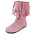  Leatherette Upper Flat Heel Mid-Calf Boots With Lace-up/Tassel Casual Shoes More colors Available