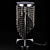  80W Table Light with 4 Lights Crystal Drops Featured(G4 Bulb Base)