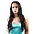  plein lacet océan curl 20 "perruque remy indiens 26 couleurs au choix