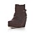  Wildleder Keilabsatz Stiefeletten mit Quaste Flitterwochen Schuhe