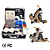  Damascus Hand-made 2 Tattoo Machines Kit with LCD Power and 40 Color Ink