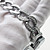  femmes à la mode de montre bracelet à quartz pc avec une bande en alliage argentées