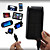  High Capacity 2100mAh Solar Battery Charger with Holder for iPhone and iPod and USB Devices