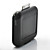  Mini Universal Solar Battery Charger for iPhone/iPod/Android Phone and USB Devices - Black