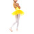  dancewear performance / prática spandex camisole tutu vestido de ballet para crianças vestido de cores mais
