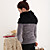  Fuzzy-Bogen gestrickten Pullover