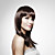  sin tapa cabello humano 100% hasta los hombros al estilo bob peluca de pelo 5 colores a elegir
