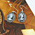  Antique Silver-plated Portrait Earring