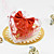  Clear Heart Shaped Favor Holder With Bow (Set of 12)