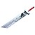  косплей меч вдохновлен Final Fantasy VII Cloud Strife Fushion косплей древесины
