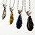  Feather Design Necklace