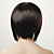  capless kurzen bob schwarz 100% huamn Perücke 5 Farben zur Auswahl