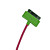  Sync and Charging Cable for iPhone, iPad and iPod (100cm/Pink Cable with Colorful Connectors)