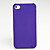  0.5mm Ultra-Thin Protective Back Case for iPhone 4 - Different Colors Available
