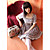  Kurzarm knielangen floral Baumwolle weiße Schokolade Land lolita dress